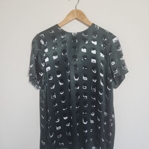 & Other Stories Graphic Print Blouse